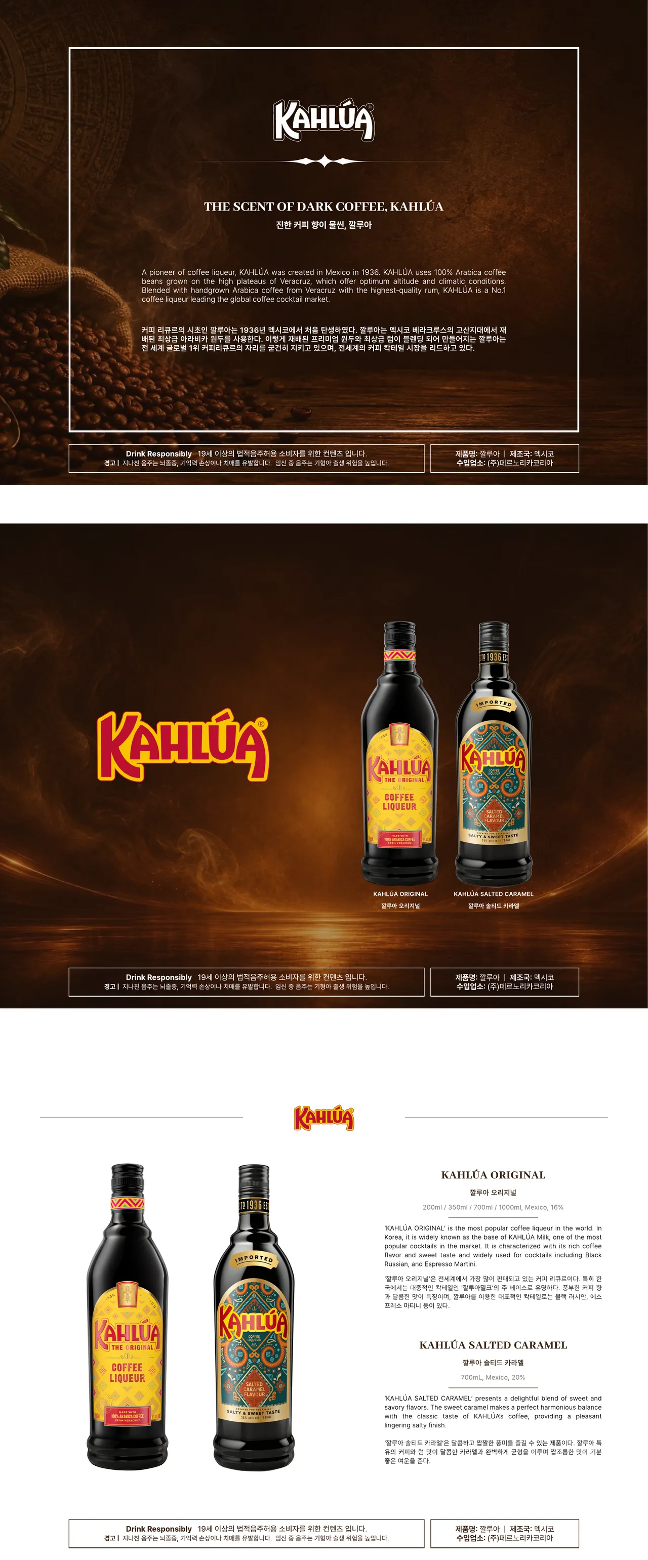 9쪽: Kahlúa (깔루아)